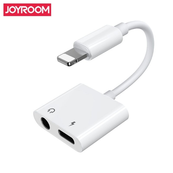 Átalakító adapter - töltő-headset Light - Jack/Light